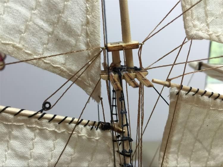 ערכות מודל ספינת עץ למבוגרים לבנות בקנה מידה 1/100 1840 הלקון בולטימור ערכת דגם עץ ספינה, עם אביזרי
