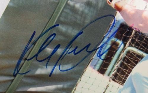 קירבי פאקט חתום על חתימה אוטומטית 8x10 צילום JSA VV73642 - תמונות MLB עם חתימה