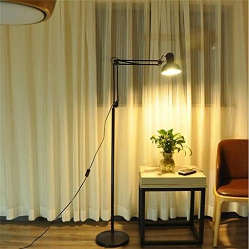 ZSEDP מנורת רצפה מתקפלת סלון שולחן לימוד חדר שינה LED לשלט רחוק מנורת שולחן אנכי