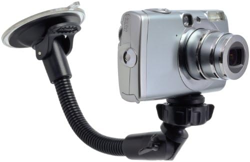 מצלמת ארקון מצלמת קדמית הרכבה על מכונית יניקה עבור מצלמות ניקון של סוני סמסונג פנסוניק, שחור