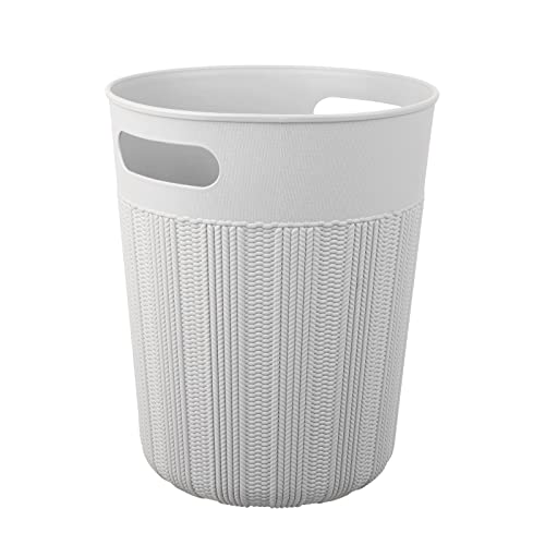 Rejomiik Mini Fash Can 1.3 ליטר פח אשפה קטן עם ידיות סל מיכל פסולת פלסטי