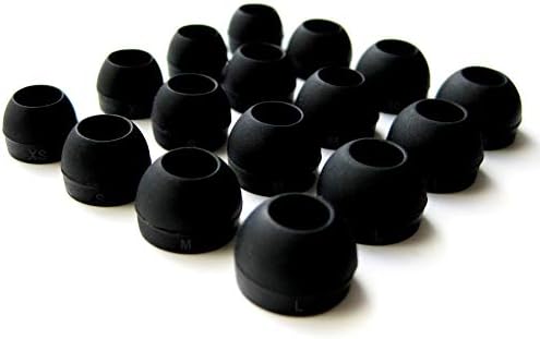 ניקסטון 16 יחידות החלפת אוזניות אוזניות מתאמים תואמות אוזניות Treblab XR100 אוזניות ספורט