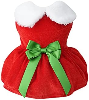 תלבושת חג המולד של סנטה כלב לחג חגיגה תרמית תלבושות לבוש בגדי חיות מחמד גור תלבושת חג ההודיה