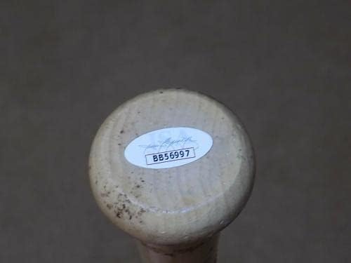 משחק רונלד אקונה השתמש בתא חתום אטלנטה ברייבס JSA - משחק משומש עטלפים MLB