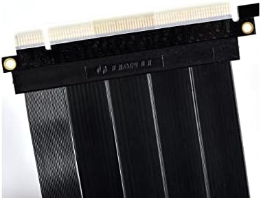 Lian Li 600mm PCI-E 4.0 Riser כבל לבן-PW-PCI-4-60W