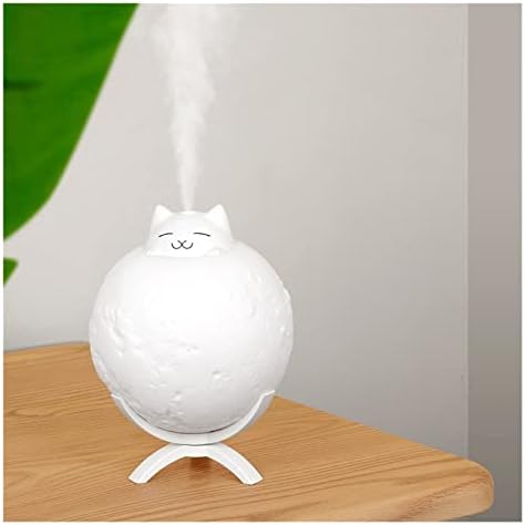 יצירתי חמוד חיות מחמד כוכב חתול מכשיר אדים ביתי גדול-קיבולת אוויר אדים חמוד קריקטורה ירח גלוב בתוספת אדים