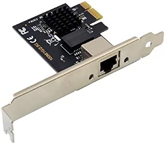 X-Media XM-NA4810 PCI-E 1-PORT 2.5GBPS GIGABIT Ethernet PCI Express Card/מתאם רשת, REALTEK RTL8125B