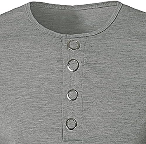 כפתור הגברים של Xiloccer, חולצות מזדמנים חולצות מזדמנים לגברים שרוול ארוך גברים דקים בכושר חולצות אימון סווטשירט