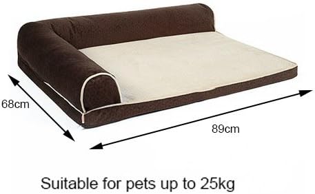 Lovepet מיטת כלב כרית כלב כרית ספה חתול מיטה חיית מחמד קרירה רכה ארבע עונות עונות קיץ מקורה כלבים גדולים
