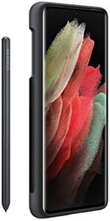 Samsung Galaxy S21 מארז אולטרה סיליקון עם צרור S -Pen - שחור