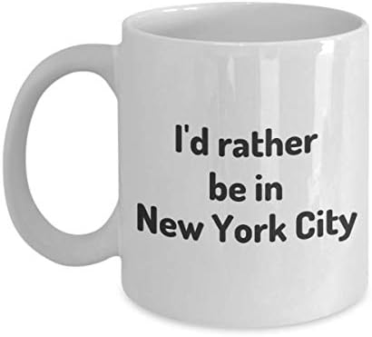 אני מעדיף להיות בגביע התה בניו יורק מטייל חבר לעבודה חבר מתנה לניו יורק נסיעות מתנה