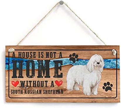 חובבי כלבים ציטוט שלט ביצ'ון פריז בית הוא לא בית בלי כלב מצחיק עץ מצחיק שלט כלב שלט כלב לוחית כפרי בית