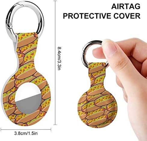 נרתיק אוויר טעים של נקניקיות עם מחזיק מפתחות מגן על גשש אוויר גשש אוויר גשש אוויר מחזיק טבעת