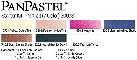 Panpastel 30073 Ultra Soft Artist Pastel 7 Color Portreat