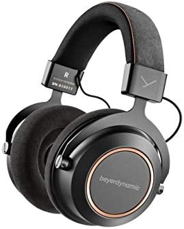 Beyerdynamic Amiron Wireless Copper Hi-Res Bluetooth אוזניות עם משטח מגע, סוללה של 30 שעות, APTX HD, AAC, APTX