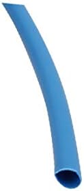X-deree polyolefin חום התכווץ צינור כבל חוט שרוול 2 מטרים באורך 1.5 ממ כחול דיה פנימי (Tubo de poliolefina
