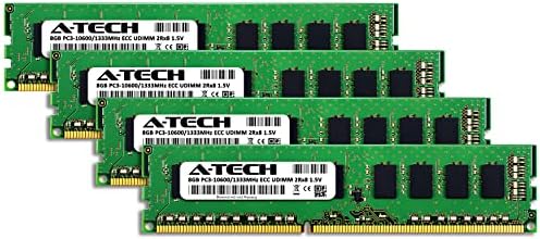 A -Tech 32GB ערכת זיכרון זיכרון זיכרון ל- Dell Precision T1700 - DDR3 1333MHz PC3-10600 ECC UDIMM UDIMM 2RX8