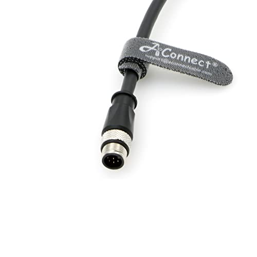 Acnect M12-A-Code-RJ45-Ethernet-Cable עבור Cognex DM300 M12 8-PIN A-Code זכר ל- RJ45 למצלמה תעשייתית