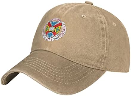 המפדן סידני מכללת לוגו קלאסי קאובוי כובע מתכוונן בייסבול כובע יוניסקס מזדמן ספורט כובע