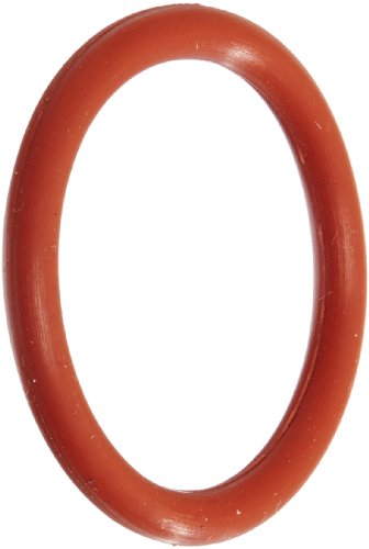 038 סיליקון O-Ring, 70A דורומטר, אדום, 2-5/8 מזהה, 2-3/4 OD, 1/16 רוחב