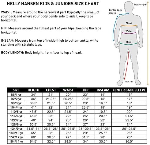 Helly-Hansen Junior Unisex Lifa Merino Set Set Baselayer Set, מספר צבעים