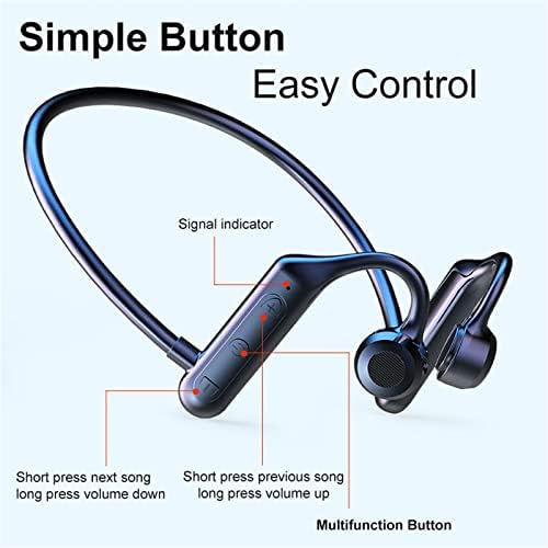 אוזניות אלחוטיות משודרגות אוזניות הכנת עצם אוזניות Bluetooth 5.3 אוזניות אלחוטיות ספורט טיטניום