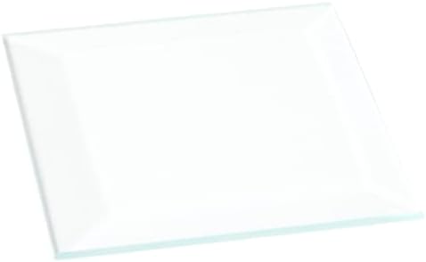 כיכר פלימור 3 מ מ זכוכית משופעת שקופה, 2 אינץ ' על 2 אינץ