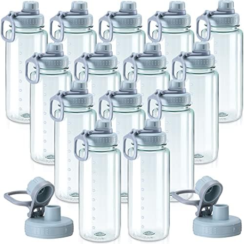 14 חתיכות 27 עוז בקבוקי מים פלסטיים בתפזורת חדר כושר ספורט מבוגרים ילדים לשימוש חוזר בקבוקי מים