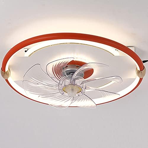 נברשות Fazrpip, מאוורר תקרה עם טמפרטורות מאוורר תקרה LED אור נברשת מנורת תקרה מקורה מודרנית מנורת