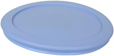 פיירקס 7201-מחשב כחול דרדר עגול פלסטיק מזון אחסון החלפת מכסה, תוצרת ארה ב