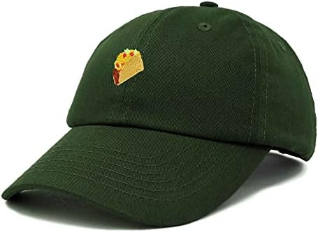דליקס טאקו אבא כובע בייסבול כובע לגברים נשים כובעי שחור ורוד לבן ירוק