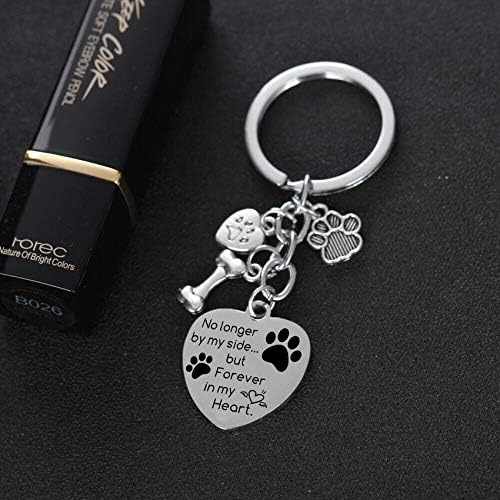 חיות מחמד מחזיק מפתחות כפה הדפסי מחזיק מפתחות לחיות מחמד זיכרון מחזיק מפתחות אובדן של כלב מתנות