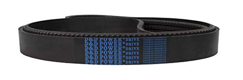 D&D PowerDrive R3VX425-5 חגורת V עם חגורה משובצת, גומי