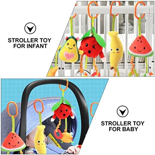 3 יחידות פעוט יילוד יילוד פעוט למתנה תליית מיטות רכב צעצועים בקיעת שיניים חינוכית קטיפה תינוקות סטר
