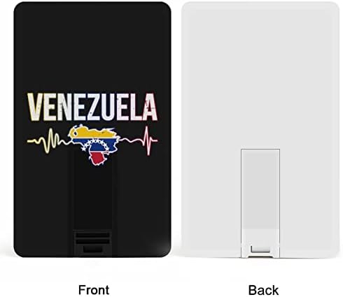 Venezuela Heart פועם USB כונן פלאש כונן אשראי עיצוב כונן הבזק כונן מזיכרון מותאם אישית מקש מקל 64 גרם