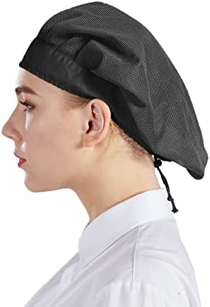 נאנקסון 3 יחידות כובע נקי שיער לשני המינים כובעי כובעי מגן סדנת מטבח לנשימה אבק הוכחה 9042