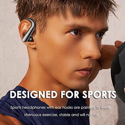 אוזניות אוזניות אלחוטיות אוזניות Bluetooth עם אוזניים אטומות למים IPX7 מעל ניצני האוזן אלחוטי Bluetooth
