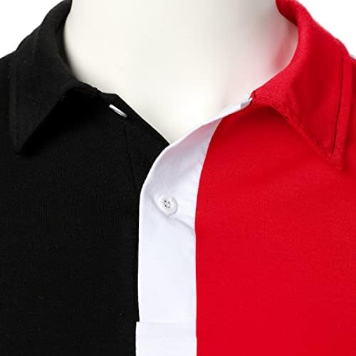 חולצות פולו קיץ xxbr לגברים, 2022 שרוול חדש של גברים קצרים שרוול קצר טלאים טלאים