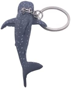 סימולציה של מחזיק מפתחות של בעלי חיים מיני סימולציה של יצור ים מפתחות קטנים מקשי מפתחות מארגן טבעת
