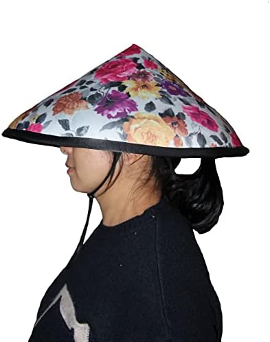 Wzhong Hong Sun Hat כובע עמיד במים של כובעי דיג כובעי מסיבה חרוטי -כובעי חקלאי אורז -כובעי עמדות