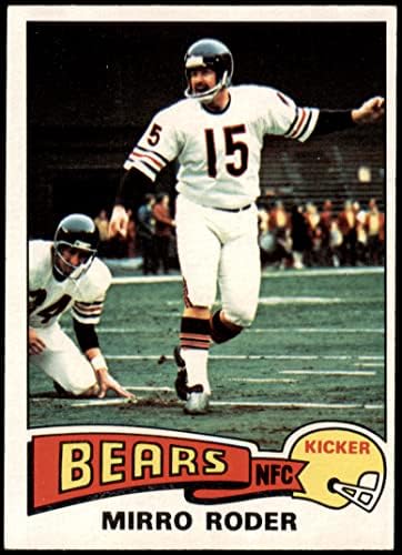1975 Topps 508 Mirro Roder Chicago Bears Ex/MT Bears