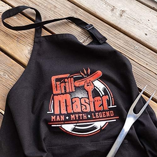 BBQ Pro - BBQ GRILL MASTER MASTER סינר גברים - סינרים לגברים