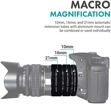 מנוע צילום AF מאקרו צינור צינור לניקון 1 AW1, J1, J2, J3, JF, S1, S2, V1, V2, V3 מצלמות נטולות