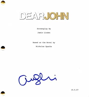 אמנדה סייפריד חתמה על חתימה יקרה ג'ון תסריט סרט מלא - משותף לכוכב: צ'אנינג טייטום, ורוניקה מארס, אהבה