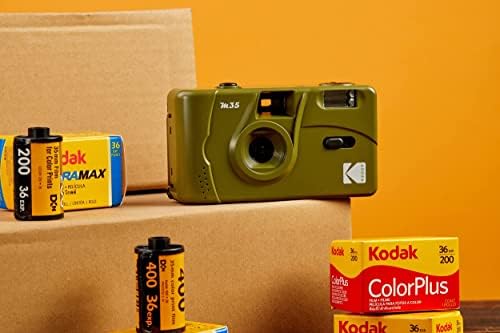 קודאק מ35 35 מ מ סרט מצלמה, לשימוש חוזר, פוקוס חינם, קל לשימוש, לבנות פלאש תואם עם 35 מ מ צבע שלילי או סרט