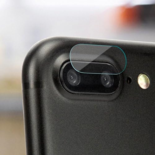 מגן מסך גלי תיבה תואם לאייפון 7 פלוס של אפל-מגן עדשות מצלמה, הגנת עדשות מצלמה מזכוכית מחוסמת