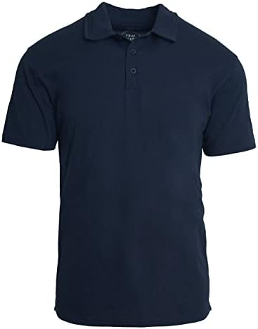 אמיתי קלאסי פולו חולצות לגברים, פרימיום מצויד גולף חולצות לגברים וגברים פולו חולצות קצר שרוול