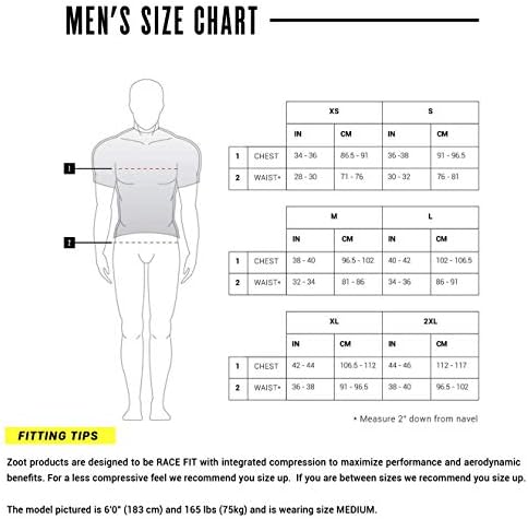 Core Core Core Tri Core של Zoot-מכנסיים קצרים של טריאתלון בביצועים של גברים עם סגירת חטוף וכיסי מפרק