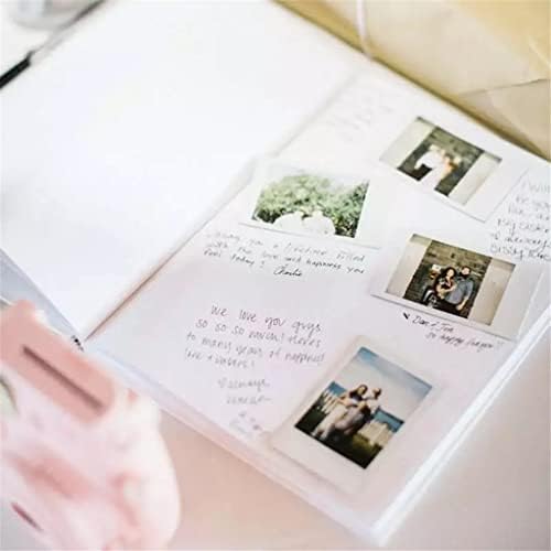SAWQF פרח חתונה ספרים אלטרנטיבות, ספר אורחים לבן בהתאמה אישית, אלבום ספר אורחים לחתונה, ספר אורחים