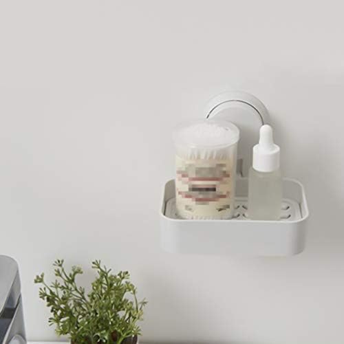 קיר קיר רכוב קיר אחסון קיר קיר סבון מחזיק יניקה קופסת סבון רכוב על קופסת סבון מפלסטיק שומר כלים למקלחת